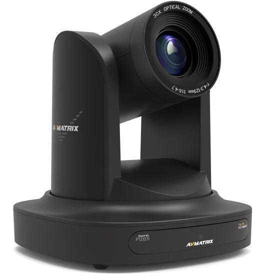 AVMATRIX PTZ1271 20X-NDI | Caméra PTZ, 20x Zoom, NDI|HX, HDMI, SDI, PoE