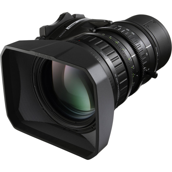 Fujinon LA16X8BRM-XB1A 8-128mm T1.9-2.8 2/3" | 4K 16x Zoom Servo Lens for Blackmagic URSA Broadcast