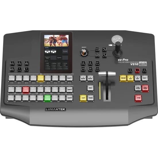 Lumantek ez-Pro VS10 | 10-Channel Video Mixer, SDI, HDMI