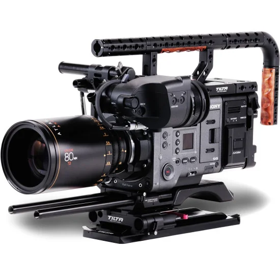 Tilta Camera Cage for Sony Venice (ESR-T13A-19-AB) | 19mm Baseplate, Cage, 12" Dovetail & Gold Mount Battery Plate