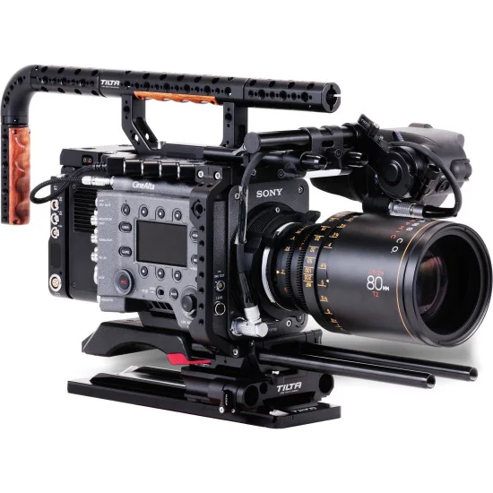 Tilta Camera Cage for Sony Venice (ESR-T13A-19-AB) | 19mm Baseplate, Cage, 12" Dovetail & Gold Mount Battery Plate