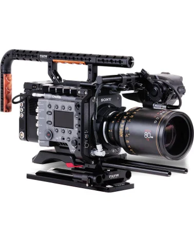 Tilta Camera Cage for Sony Venice (ESR-T13A-19-AB) | 19mm Baseplate, Cage, 12" Dovetail & Gold Mount Battery Plate