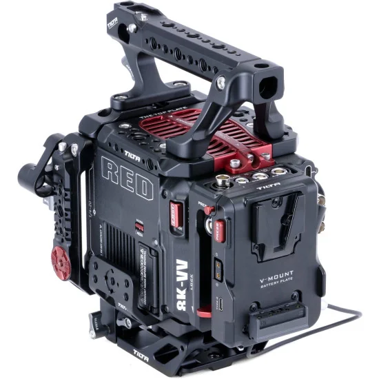 Tilta Camera Cage for RED V-RAPTOR Advanced Kit (ESR-T08-B-V) | Baseplate, Cage, V-Mount Battery Plate