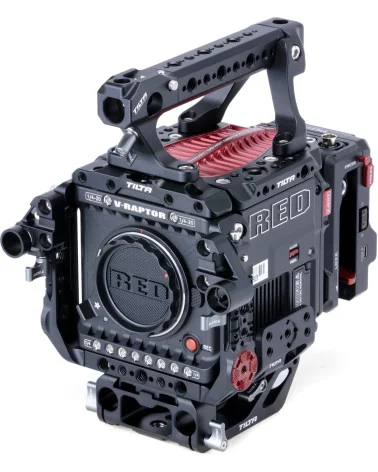 Tilta Camera Cage for RED V-RAPTOR Advanced Kit (ESR-T08-B-V) | Baseplate, Cage, V-Mount Battery Plate