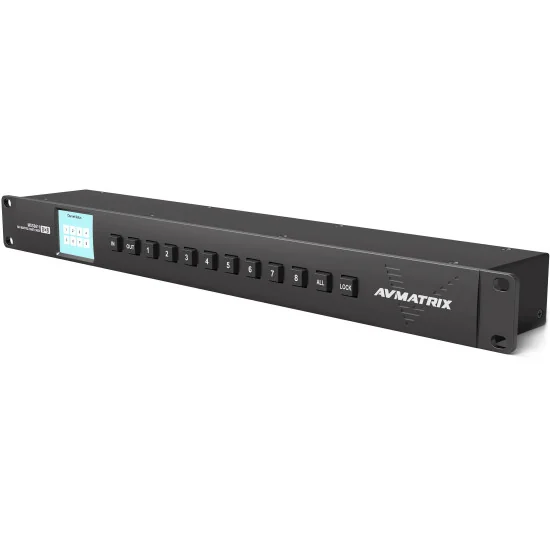 AVMATRIX MSS0811 | 8x8 SDI Video Matrix Switcher