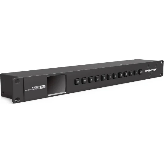 AVMATRIX MSS0811 Commutateur Matrice SDI
