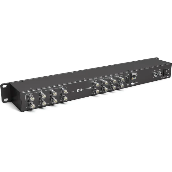 AVMATRIX MSS0811 | 8x8 SDI Video Matrix Switcher