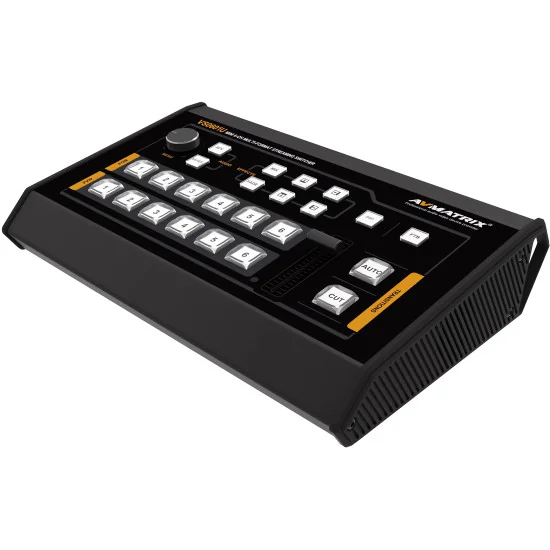 AVMATRIX VS0601U | 6-Channel Streaming Video Mixer, SDI, HDMI, USB