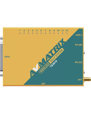 AVMATRIX TS3019-8 | Système Tally sans fil multi-caméras, Kit de 8 lampes