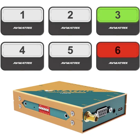 AVMATRIX TS3019-6 Wireless Tally System
