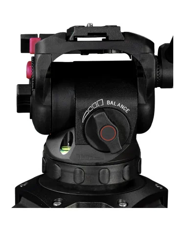 Cartoni Focus 8 SDS Alu System | Video Tripod with Fluid Head