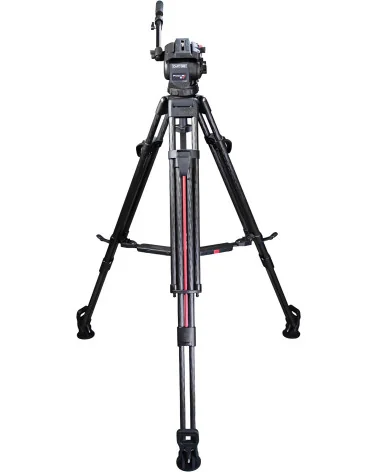 Cartoni Focus 8 2-St SDS Carbon System | Video Tripod with Fluid Head