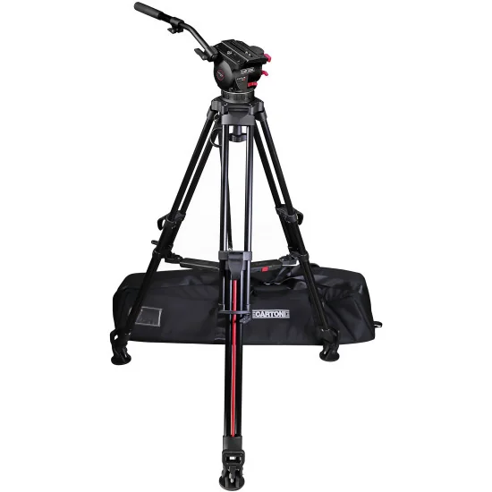 Cartoni Focus 10 2-St SDS Alu System | Video Tripod with Fluid Head