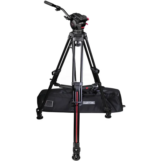 Cartoni Focus 10 2-St SDS CF System | Video Tripod with Fluid Head