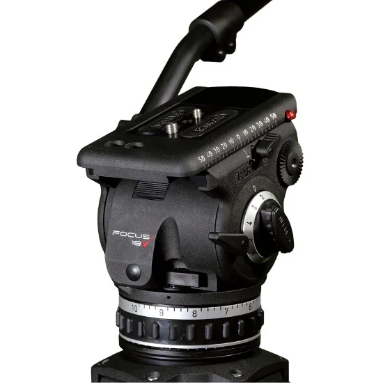 Cartoni Focus 18 2-St SDS CF System | Video Tripod with Fluid Head