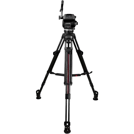 Cartoni Focus 22 2-St SDS CF System | Video Tripod with Fluid Head