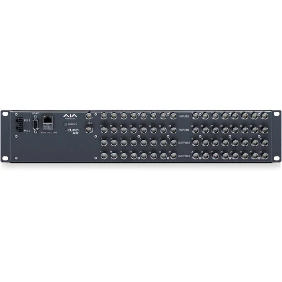 AJA KUMO 3232 | Compact 32x32 3G-SDI Router, Video Matrix Switcher