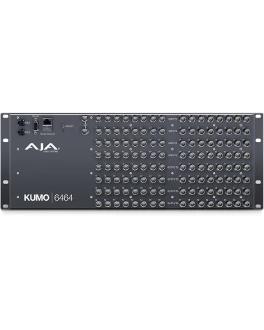 AJA KUMO 6464 | Routeur compact 64x64 3G-SDI, Commutateur Matrice