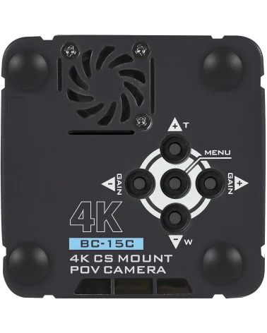 Datavideo BC-15C | 4K CS Mount POV Box Caméra, HDMI, IP Streaming, PoE