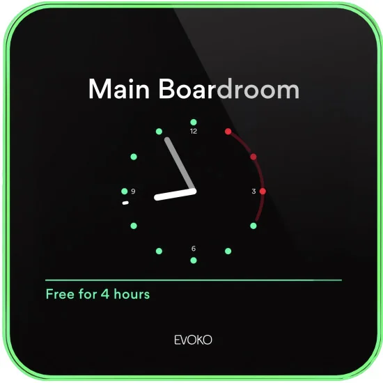 EVOKO Liso 8" | Room booking system, Touch Panel, Microsoft Office, Google Workspace Integration