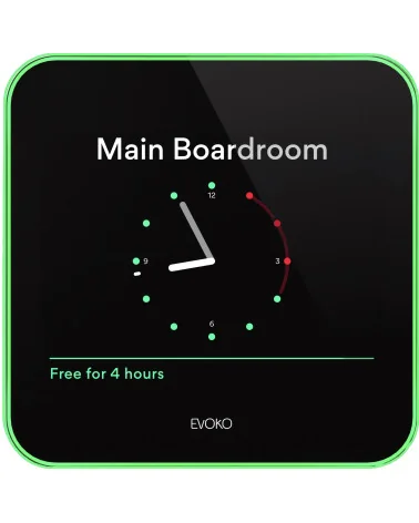 EVOKO Liso 8" | Room booking system, Touch Panel, Microsoft Office, Google Workspace Integration