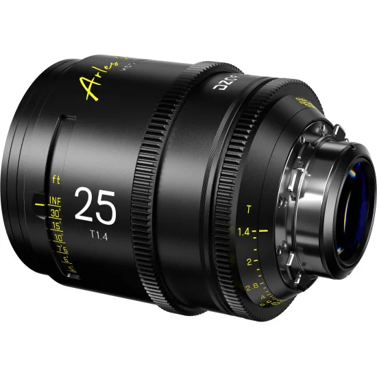 DZOFilm Arles 25mm T1.4 FF/VV Prime Cine Lens PL Mount (metric) | Full Frame Vista Vision Cinema Lens