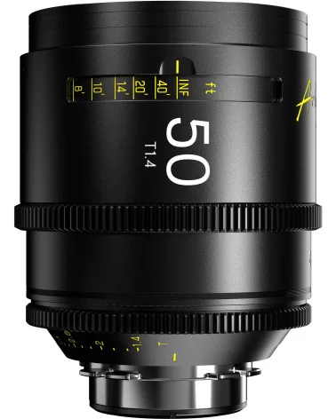 DZOFilm Arles 50mm T1.4 FF/VV Prime Cine Lens PL Mount (metric) | Full Frame Vista Vision Cinema Lens