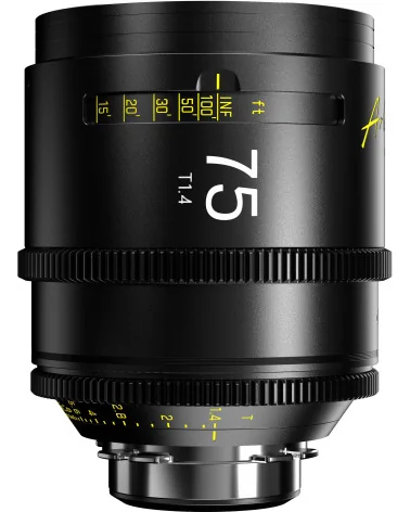 DZOFilm Arles 75mm T1.4 FF/VV Prime Cine Lens PL Mount (metric) | Full Frame Vista Vision Cinema Lens