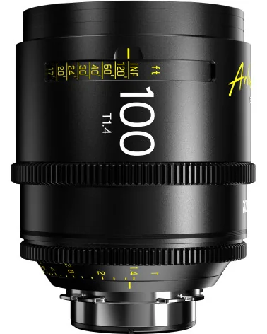 DZOFilm Arles 100mm T1.4 FF/VV Prime Cine Lens PL Mount (metric) | Full Frame Vista Vision Cinema Lens