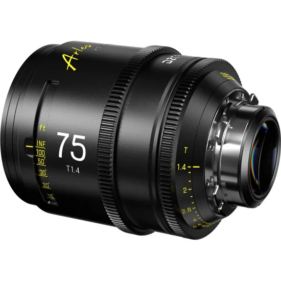 DZOFilm Arles 5-Lens Kit 25/35/50/75/100mm T1.4 FF/VV Prime Cine Lens PL Mount (metric)