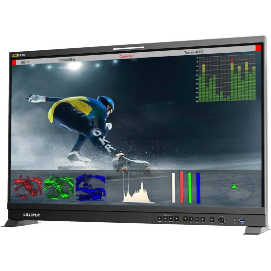 Lilliput Q31-8K 31.5" | Professional Broadcast Production Studio Monitor, 12G SDI