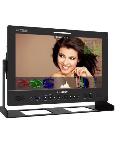 Lilliput Q13 13.3" 12G-SDI HDMI | Moniteur de studio de diffusion professionnelle 4K