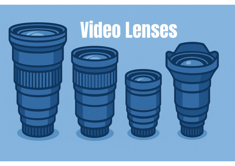 How do video lenses differ from photography lenses?