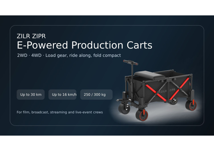 Chariots électriques de production ZILR ZIPR.